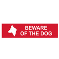 Scan SCA5251 Beware Of The Dog - PVC Sign 200 x 50mm