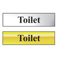 Scan SCA6051C Toilet - Polished Chrome Effect 200 x 50mm
