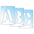 Scan SCA9417 Letter Stencil Kit 300mm