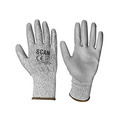 Scan SCAGLOCUT3XL Grey PU Coated Cut 3 Gloves - XL (Size 10)