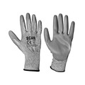 Scan SCAGLOCUT3XX Grey PU Coated Cut 3 Gloves - XXL (Size 11)