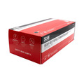 Scan SCAGLODNHDM Black Heavy-Duty Nitrile Disposable Gloves Medium Size 7 (Box of 100)