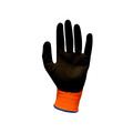 Scan SCAGLOLATOXL Hi-Vis Orange Foam Latex Coated Gloves - XL (Size 10)