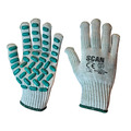 Scan SCAGLOVRM Vibration Resistant Latex Foam Gloves - M (Size 8)