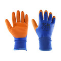 Scan SCAGLOWPTHL Thermal Waterproof Latex Coated Gloves - L (Size 9)