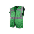 Scan SCAHVUWXLG Hi-Vis Utility Green Waistcoat - XL (46in)