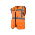 Scan SCAHVUWXLO Hi-Vis Utility Waistcoat Orange - XL (48in)