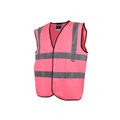 Scan SCAHVWLP Hi-Vis Waistcoat Pink - L (44in)