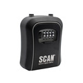 Scan SCAKEYSAFESH 4 Wheel Combination Keysafe with Removable Shackle