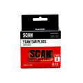 Tapered Foam Earplugs (6 Pairs)
