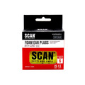 Foam Earplugs & Cord (6 Pairs)