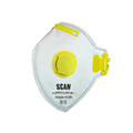 Scan SCAPPEP1FFVB Fold Flat Valved Disposable Mask FFP1 (Pack of 10)