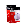 Scan SCAPPEP2MB Moulded Disposable Mask FFP2 Protection (Pack 20)