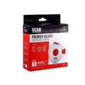 Fold Flat Disposable Valved Disposable Mask FFP3 Protection (Pack 3)