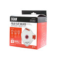 Scan SCAPPEP3FFVB Fold Flat Disposable Valved Disposable Mask FFP3 Protection (Pack 10)