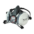 Twin Half Mask Respirator + P2 Dust Filter Cartridges