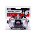 Twin Half Mask Respirator + P2 Dust Filter Cartridges