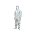 Scan SCAWWDOXXL56 Chemical Splash Resistant Disposable Coverall White Type 5/6 XXL (45-49in)