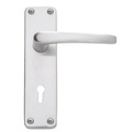 Eclipse Aluminium Lock Set - Satin Anodised Aluminium - J31022