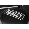 Sealey SCR17 Pneumatic Stool Heavy-Duty Workshop with Adjustable Height Swivel Seat