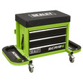 Sealey SCR18G Mechanic's Utility Seat & Toolbox - Green