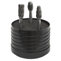 Sealey SDBCK3 Tungsten Carbide Rotary Burr Set 3pc - Ripper/Coarse