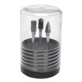 Sealey SDBK3 Tungsten Carbide Rotary Burr Set 3pc