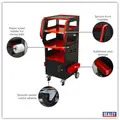 Sealey SDS1R Diagnostic Tablet & Trolley - Red