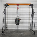 Portable Adjustable Gantry Frame with Geared Trolley Combo 1 Tonne