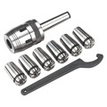 Sealey SM2503MCSET Mill Chuck Set MT2-M10 3-10mm
