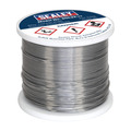 Sealey SOL22 Quick Flow Solder Wire 2% 0.7mm/22SWG 0.5kg Reel
