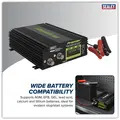 Sealey SPBC40 Premier Battery Support Unit Charger & Maintainer 40A