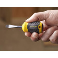 STANLEY® Hand Tools CUSHION GRIP™ Stubby Screwdriver 6.5 x 45mm Flared