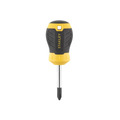 STANLEY® Hand Tools CUSHION GRIP™ Stubby Screwdriver Phillips Tip PH2 x 45mm