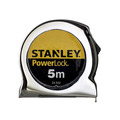 STANLEY® Hand Tools PowerLock® Classic Pocket Tape 5m (Width 19mm) (Metric only)