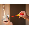 STANLEY® Hand Tools FatMax® VDE Insulated Screwdriver Phillips Tip PH1 x 100mm