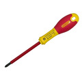 STANLEY® Hand Tools FatMax® VDE Insulated Screwdriver Pozidriv Tip PZ0 x 75mm