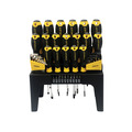 STANLEY® Hand Tools Screwdriver Set in Rack, 44 Piece