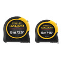 STANLEY® Hand Tools FatMax® Classic Tape Twin Pack 5m/16ft + 8m/26ft (Width 32mm)