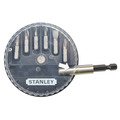 STANLEY® Hand Tools Slotted/Phillips/Pozidriv Insert Bit Set, 7 Piece
