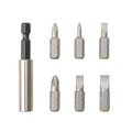 STANLEY® Hand Tools Slotted/Pozidriv Insert Bit Set, 7 Piece
