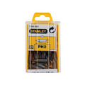STANLEY® Hand Tools Phillips Bits PH2 x 25mm (Box 25)