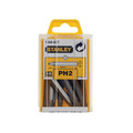 STANLEY® Hand Tools Phillips Bits PH2 x 50mm (Box 10)