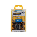 STANLEY® Hand Tools Pozidriv Bits PZ2 x 25mm (Box 25)