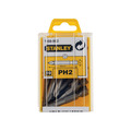 STANLEY® Hand Tools Phillips Power Bits PH2 x 50mm (Box 10)
