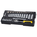 STANLEY® Hand Tools 3/8in Drive Metric Socket Module 36 Piece