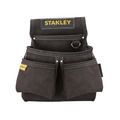 STST1-80116 Leather Double Nail Pocket Pouch