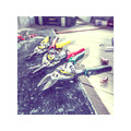 Red Aviation Snips Left Cut 250mm (10in)