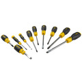 STANLEY® Hand Tools Cushion Grip Screwdriver Set, 10 Piece