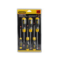 STANLEY® Hand Tools Cushion Grip Screwdriver Set, 6 Piece